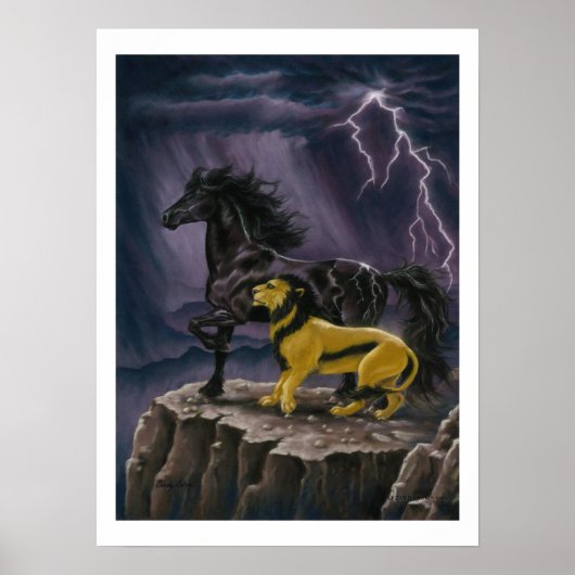 Bella Sara, Thunder - print (Voorkant)