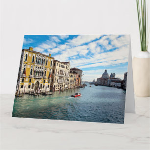 BELLA VENEZIA Jumbo Size-Wenskaart Kaart