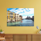 BELLA VENEZIA Stretched Canvas afdrukken (Insitu (Woonkamer))