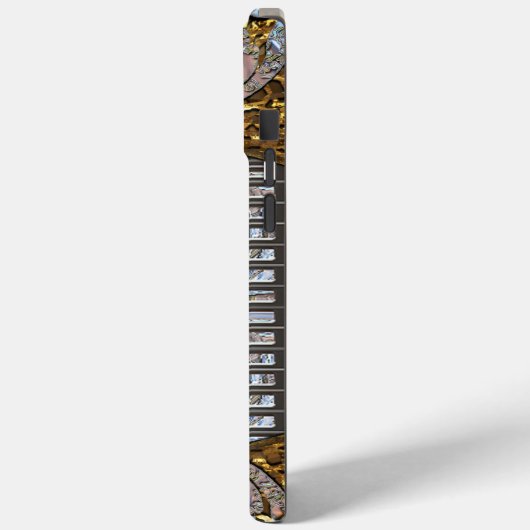 Bella Verre French Girly VII Monogram Case-Mate iPhone Case (Achterkant / Links)