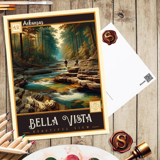 Bella Vista, Arkansas |  BRIEFKAART