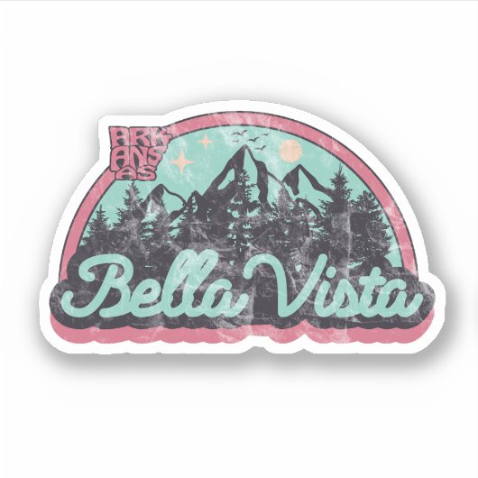 Bella Vista, Arkansas Sticker (Voorkant)