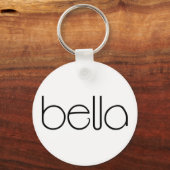 Bella zwarte Sleutelhanger (Voorkant)
