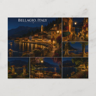 Bellagio Italië ansichtkaart Briefkaart