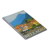 Bellagio Italie Poster Carnet (Côté Droit)