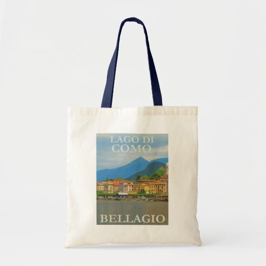 Bellagio Italië Poster Tote Bag (Voorkant)