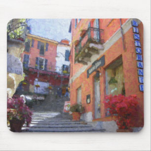 Bellagio, Meer Como, Italië Mousepad Muismat