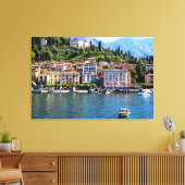 Bellagio na Itália Canvas Afdruk (Insitu (Woonkamer))