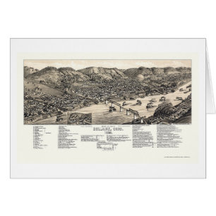 Bellaire, OH Panoramic Map - 1882