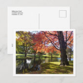 Bellarmine Pond, Fairfield University Carte postal (Devant / Derrière)