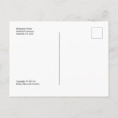 Bellarmine Pond, Fairfield University Carte postal (Dos)