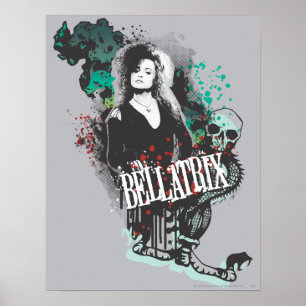 Bellatrix Lestrange Grafisch Logo Poster