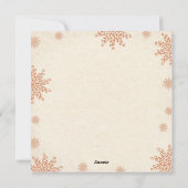 belle 3 photos joyeux carte photo de Noël (Dos)