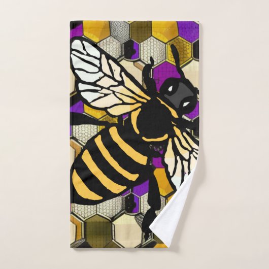 Belle abeille (Serviette à main)