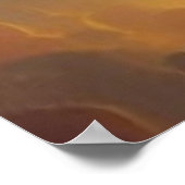 Belle Abstraite Space Night Sky stars 4 Poster (Coin)