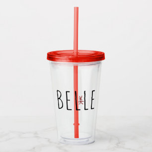 Belle Acryl Drinkbeker