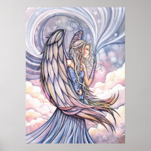 Belle affiche Angel Imprimer par Molly Harrison