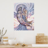 Belle affiche Angel Imprimer par Molly Harrison (Cuisine)