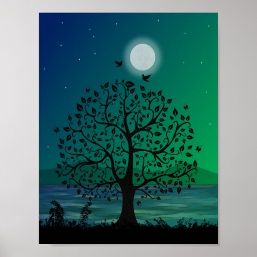 Belle affiche Arbre de Vie (Devant)