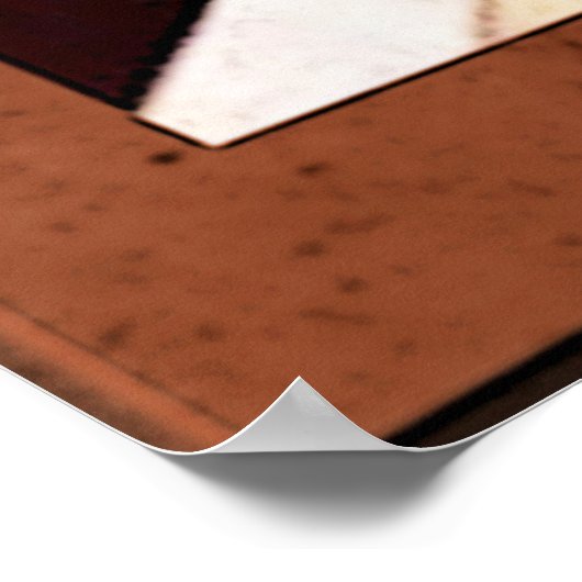 Belle affiche Art déco dame (avec oiseau) (Coin)