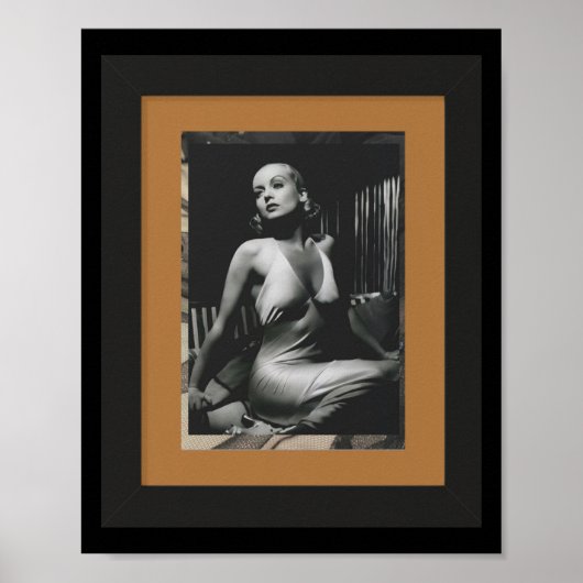 Belle affiche Carole Lombard (Devant)