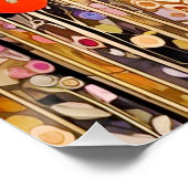 Belle affiche dans le style de Gustav Klimt (Coin)