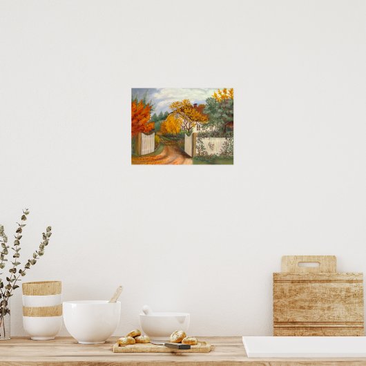 Belle affiche d'art (Cuisine)