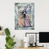 Belle affiche d'art de fée par Molly Harrison (Bureau à domicile)