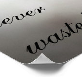 Belle affiche de citation de chat - Motivational (Coin)