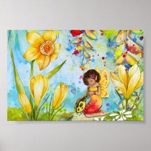 Belle affiche de fée