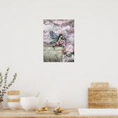 Belle affiche de fée Rose Imprimer par Molly Harri (Cuisine)