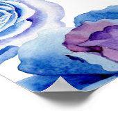 Belle affiche de fleurs (Coin)