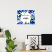 Belle affiche de fleurs (Bureau à domicile)
