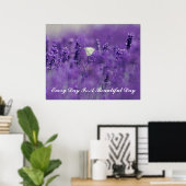 Belle affiche de jour (Bureau à domicile)