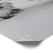 Belle affiche de la scène d'hiver (Coin)