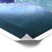 Belle affiche de l'ange Turquoise (Coin)