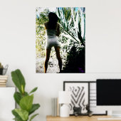 Belle affiche de lumière (Bureau à domicile)