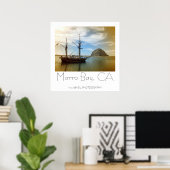 Belle affiche de Morro Bay ! (Bureau à domicile)