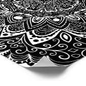 Belle affiche de Motif Mandala (Coin)
