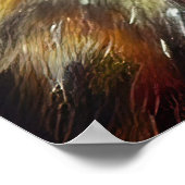 Belle affiche de peinture Cheval de course (Coin)