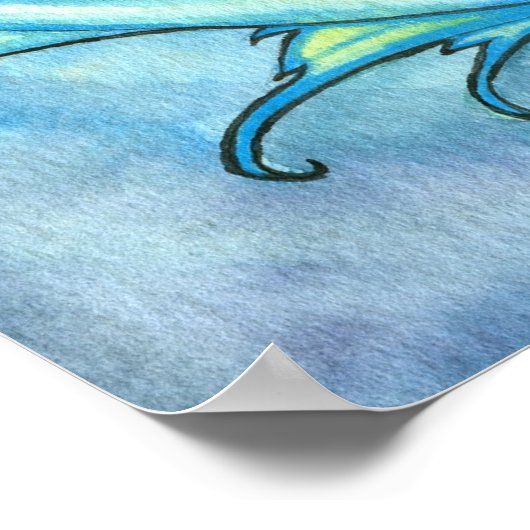 Belle affiche de Sirène par Molly Harrison (Coin)