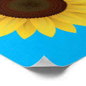 Belle affiche de tournesol d'été (Coin)