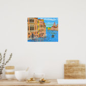 Belle affiche de Venise (Cuisine)