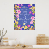 Belle affiche de violet de jour (Cuisine)