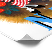 Belle affiche de voyage en France (Coin)