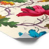 Belle affiche d'illustration Vintage (Coin)