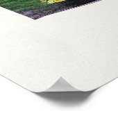 Belle affiche d'illustration Vintage (Coin)