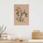 Belle affiche d'illustration Vintage (Cuisine)