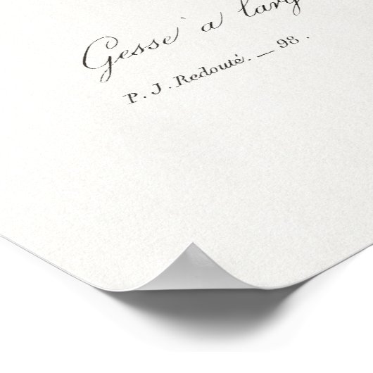 Belle affiche d'illustration Vintage (Coin)