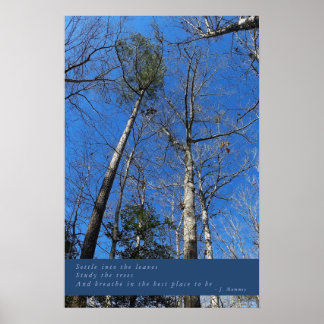 Belle affiche du jour d'automne